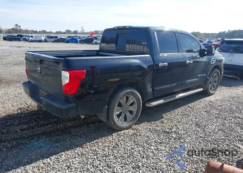 2017 Nissan Titan Sv из США, поврежденный, VIN 1N6AA1E69HN528345